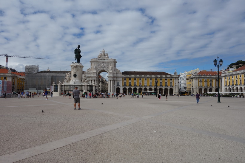 Praça do Comercio i hjärtat av Lissabon.