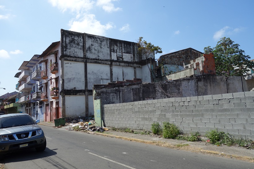 Gatuscen i Chinatown, Casco Viejo, Panama city.
