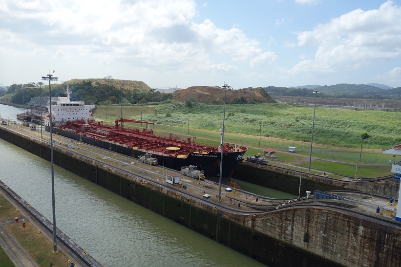 Miraflores Locks, Panamakanalen, Panama city.