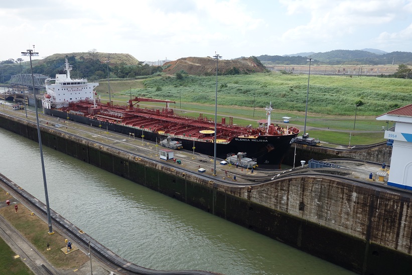 Miraflores Locks, Panamakanalen, Panama city.