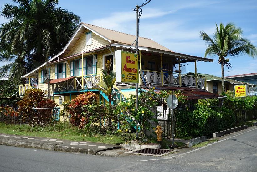 Casa Amarillo, mitt andra boende i Bocas Town, Bocas del Toro.