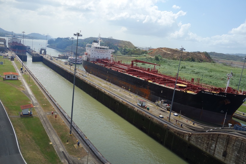 Miraflores Locks, Panamakanalen, Panama city.