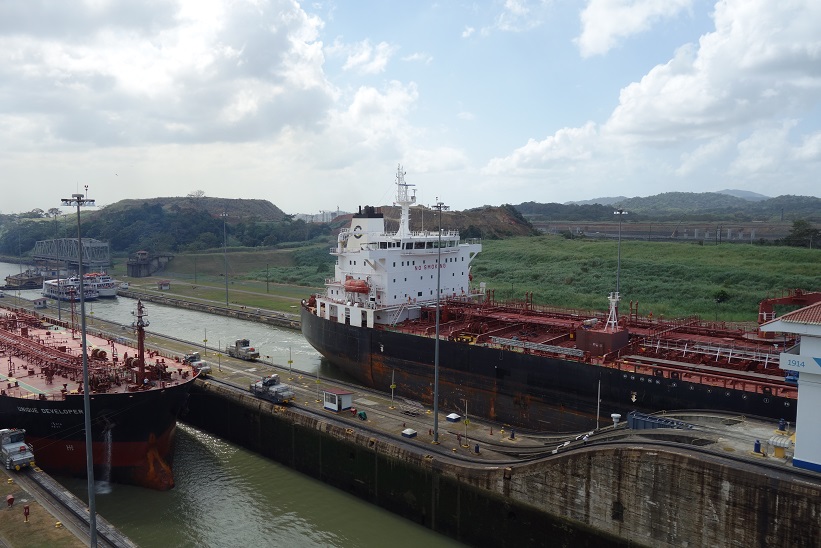 Miraflores Locks, Panamakanalen, Panama city.