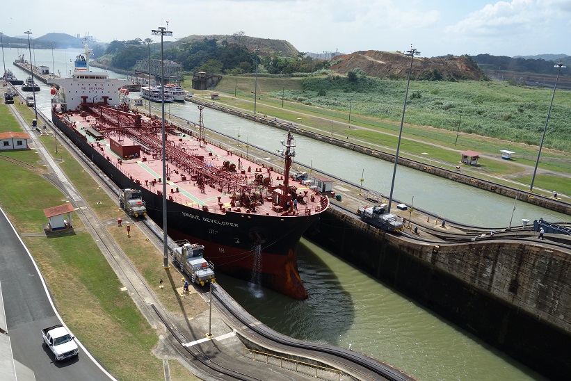 Miraflores Locks, Panamakanalen, Panama city.