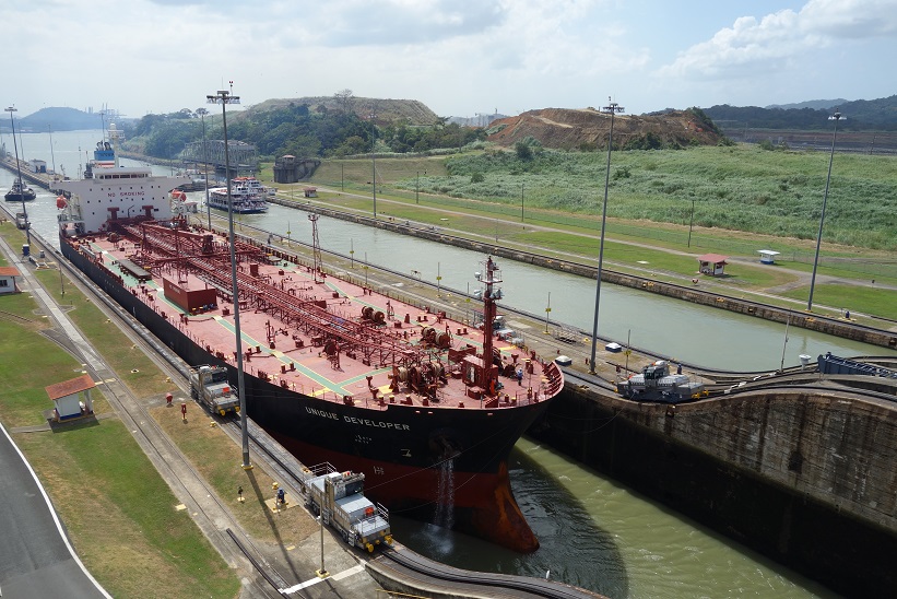 Miraflores Locks, Panamakanalen, Panama city.