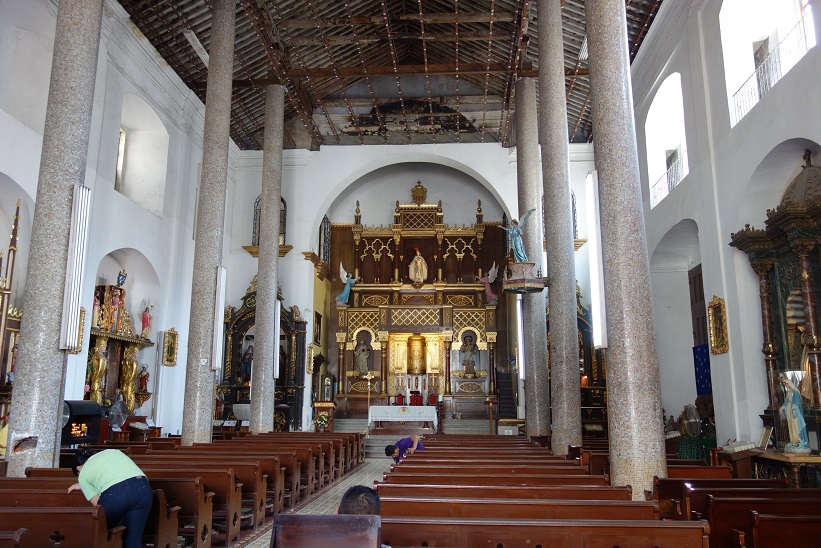 Iglesia de la Merced, Casco Viejo, Panama city.