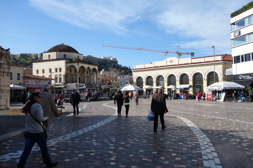 Plateia Monastiraki, Aten.