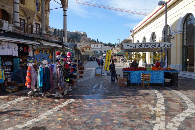 Plateia Monastiraki, Aten.