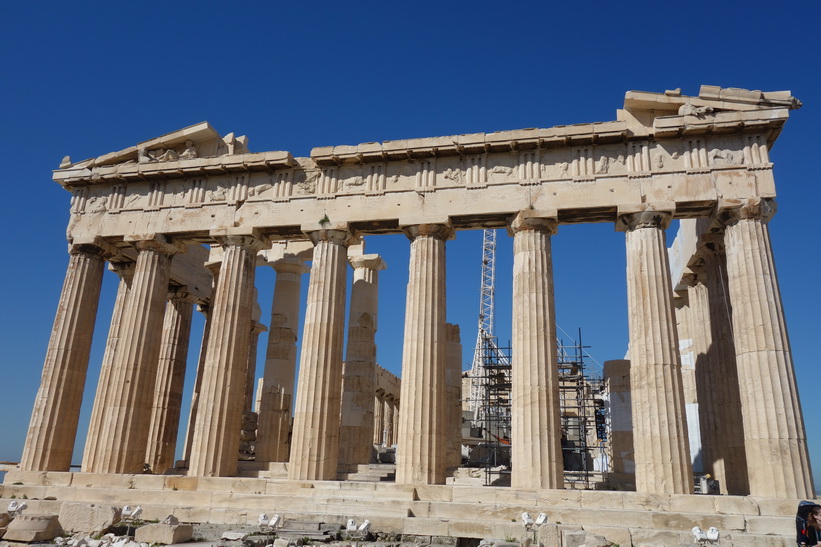 Parthenon, Akropolis, Aten.