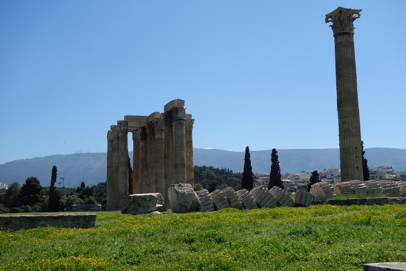 Zeustemplet, Aten.