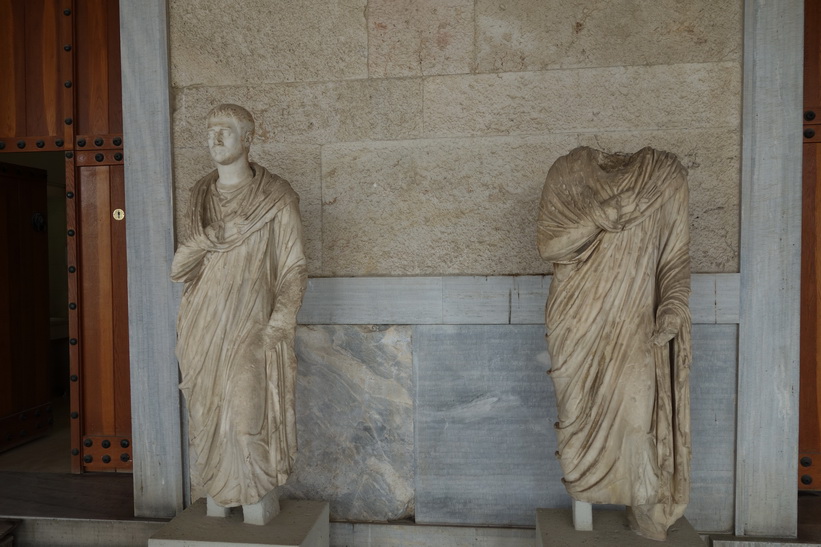 Muséet i Attalos stoa, antika Agoran, Aten.