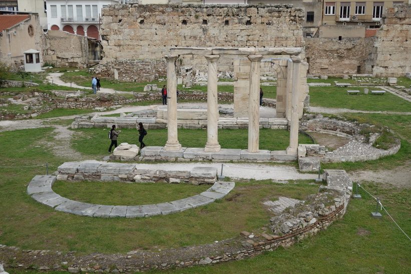 Hadrianus bibliotek, Aten.