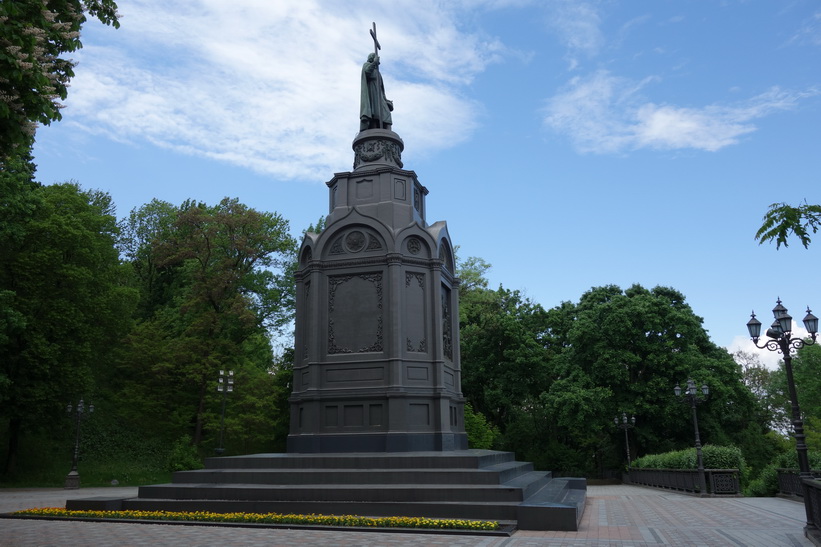 Vladimir den stores staty, Kyiv.