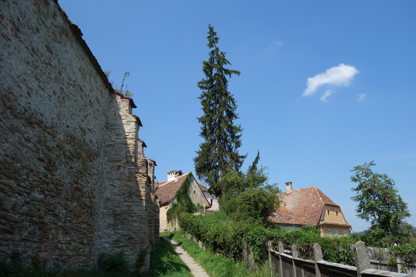 Biertan, saxon-byn i Transsylvanien.