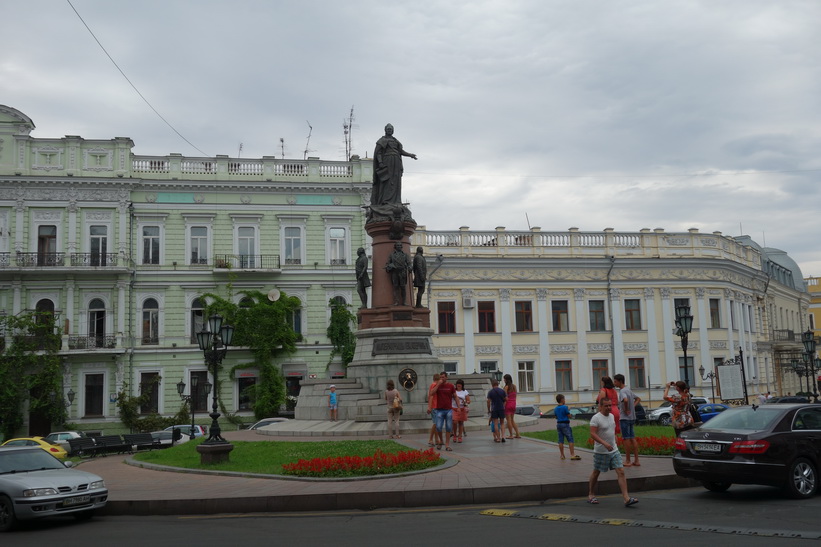 Monument to Catherine II, Odessa.