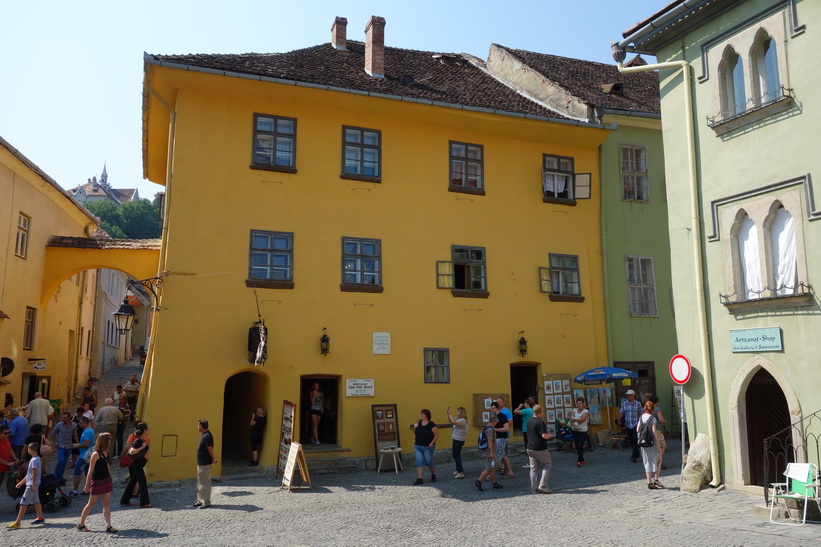 Casa Vlad Dracula, Sighișoara, Transsylvanien.