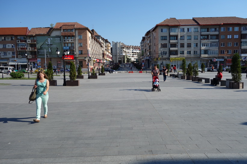 Torget i centrala Suceava.