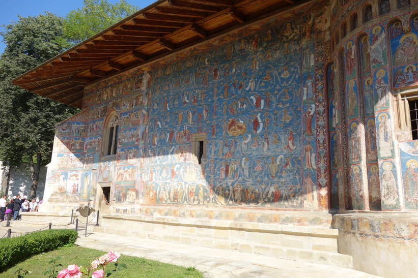 Voronet monastery.