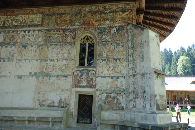 Voronet monastery.