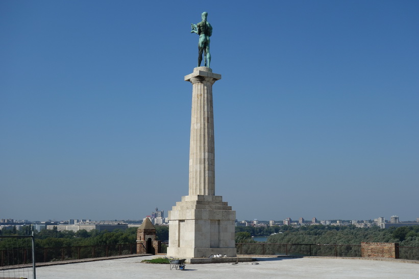 The Victor monument, fortet i Belgrad.