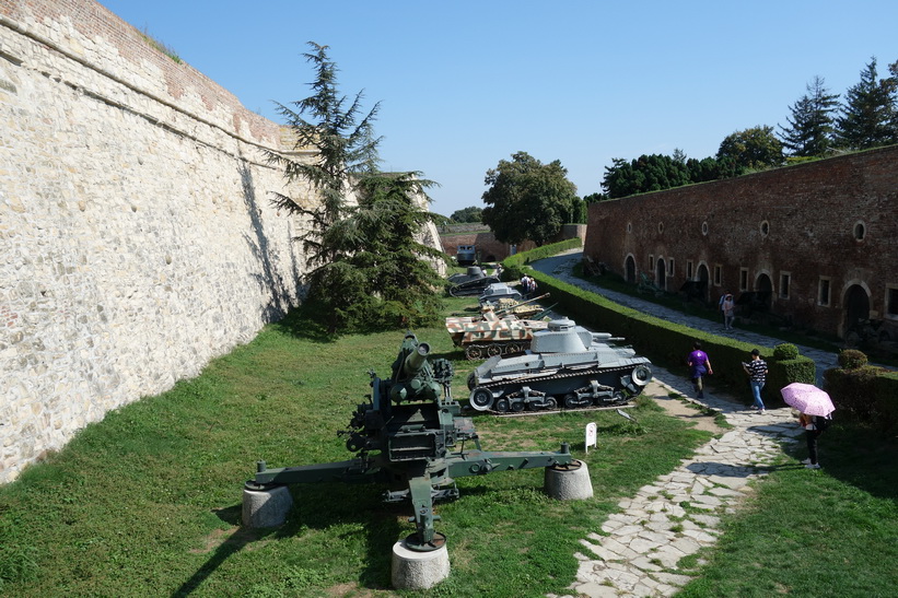 Military museum i Belgrads fort.