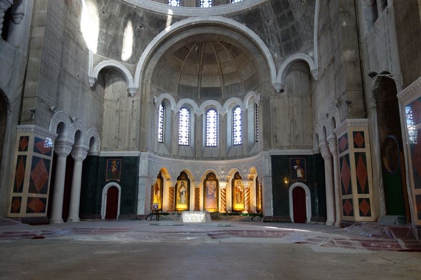 Sankt Savas tempel, världens största ortodoxa kyrka, Belgrad.