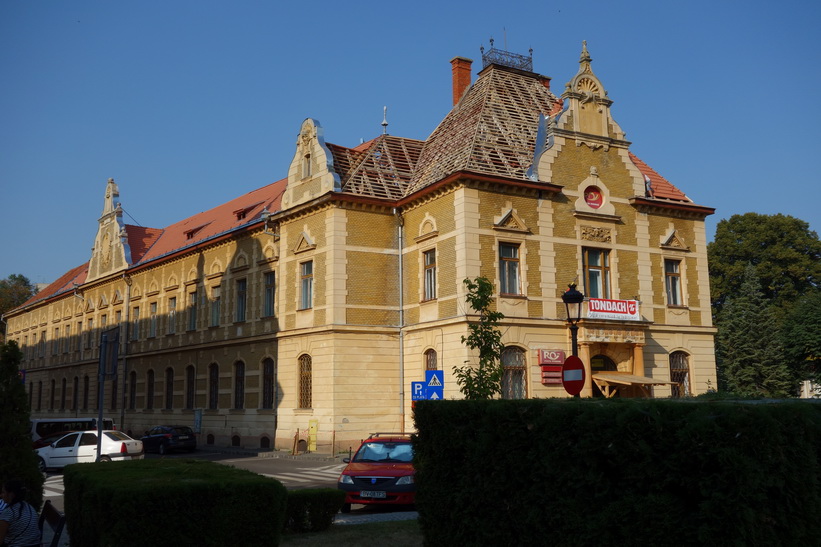 Arkitektur i centrala Brașov.