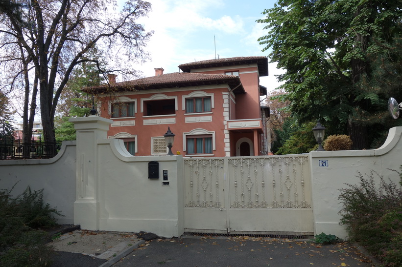 Hus längs Șoseaua Kiseleff, Bukarest.