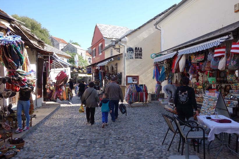 Stari grad (gamla staden), Mostar.