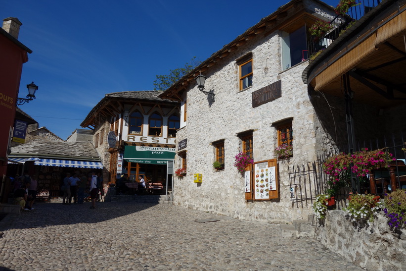 Stari grad (gamla staden), Mostar.