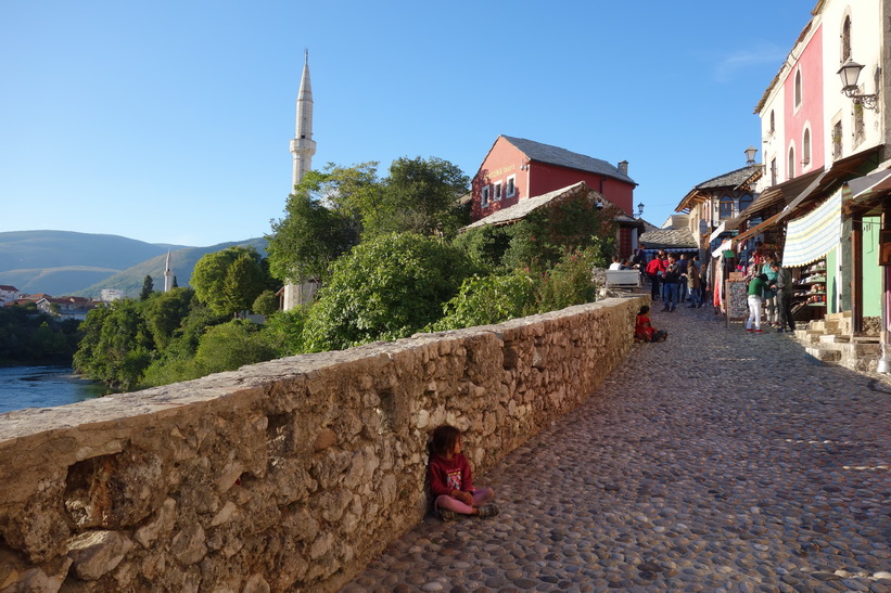 Stari grad (gamla staden), Mostar.