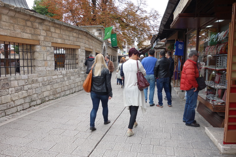 Gatsuscen i Baščaršija, Sarajevo.