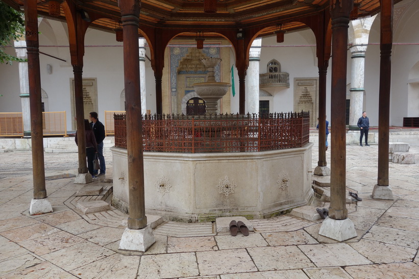 Ghazi Husrev-Bey's mosque i Baščaršija, Sarajevo.