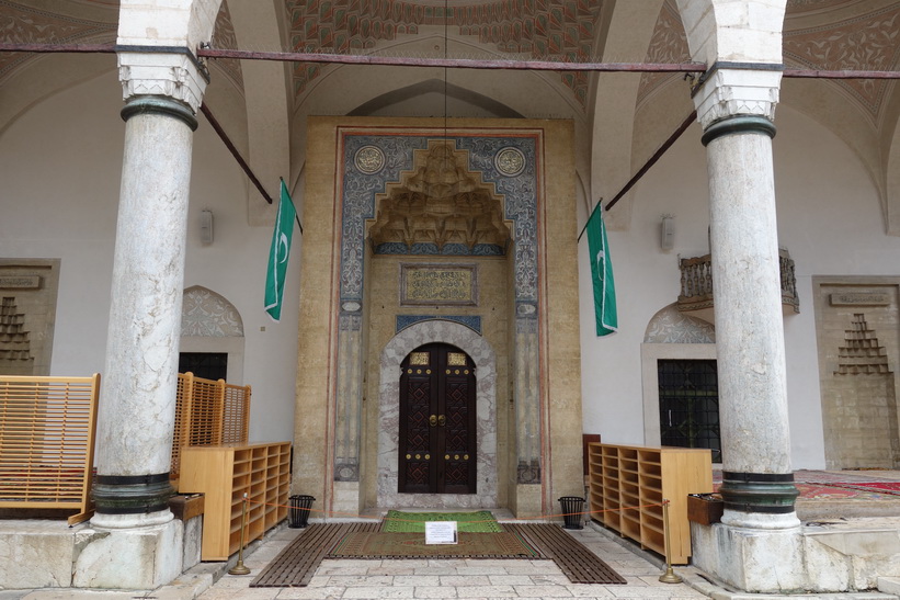 Ghazi Husrev-Bey's mosque i Baščaršija, Sarajevo.