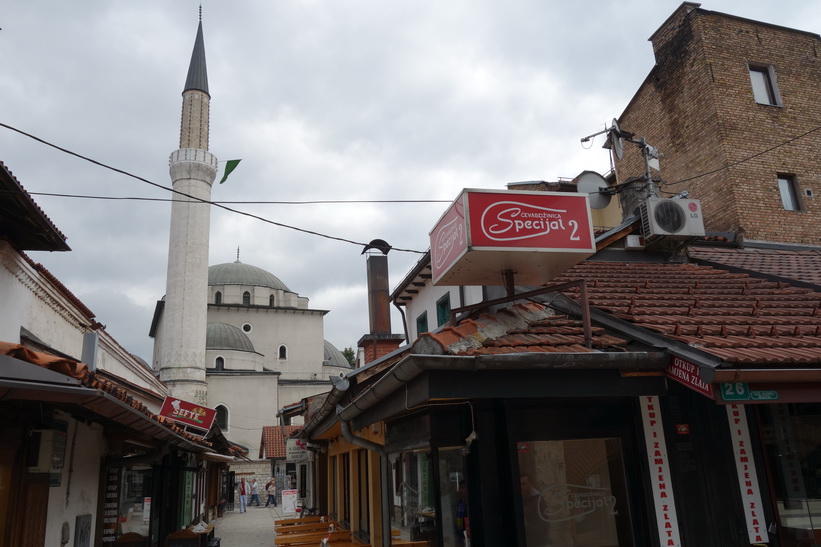 Ghazi Husrev-Bey's mosque i Baščaršija, Sarajevo.