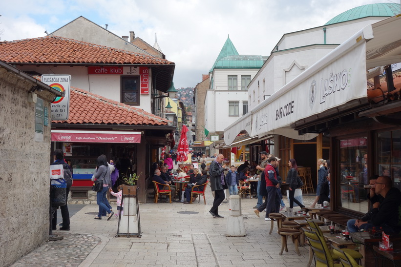 Gatsuscen i Baščaršija, Sarajevo.