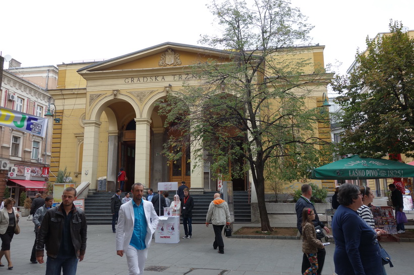 Sarajevo market hall.
