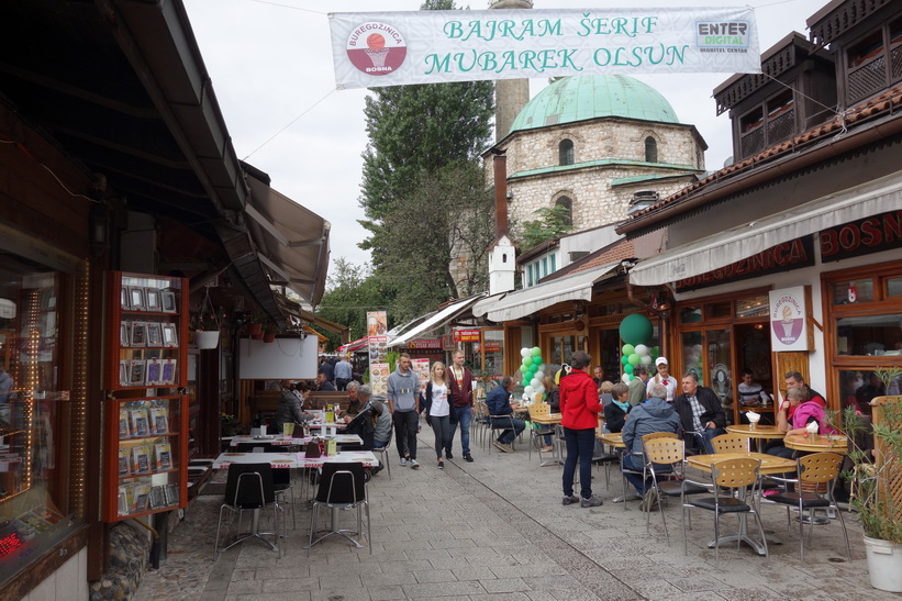 Gatsuscen i Baščaršija, Sarajevo.