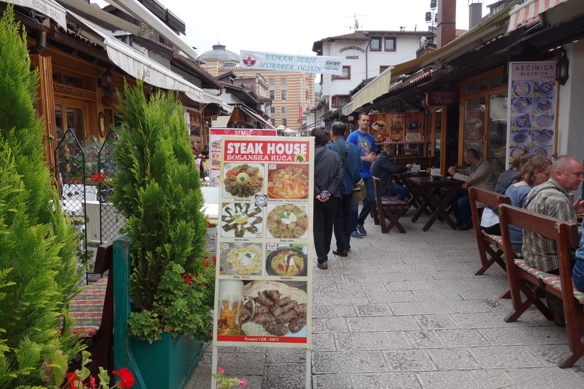 Gatsuscen i Baščaršija, Sarajevo.