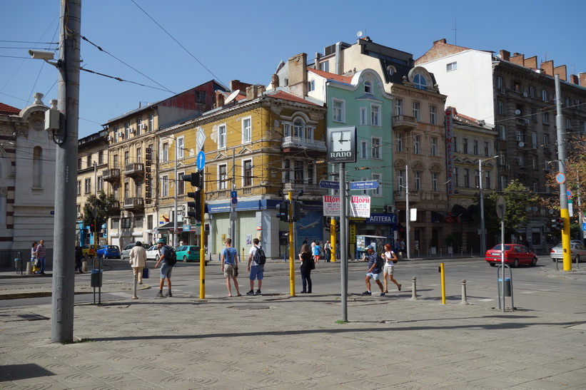 Arkitektur i centrala Sofia.