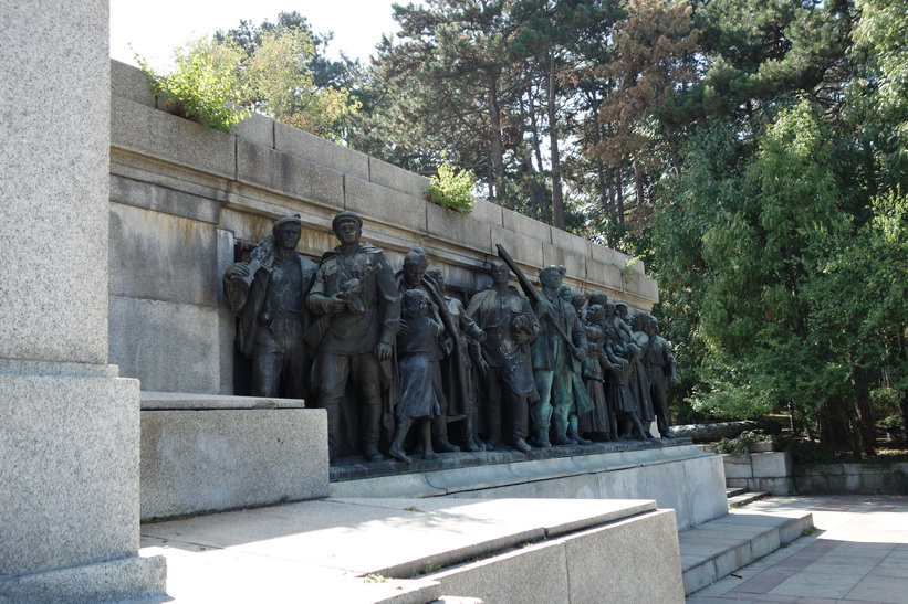 Soviet War Memorial Monument, Borisova Gradina, Sofia.