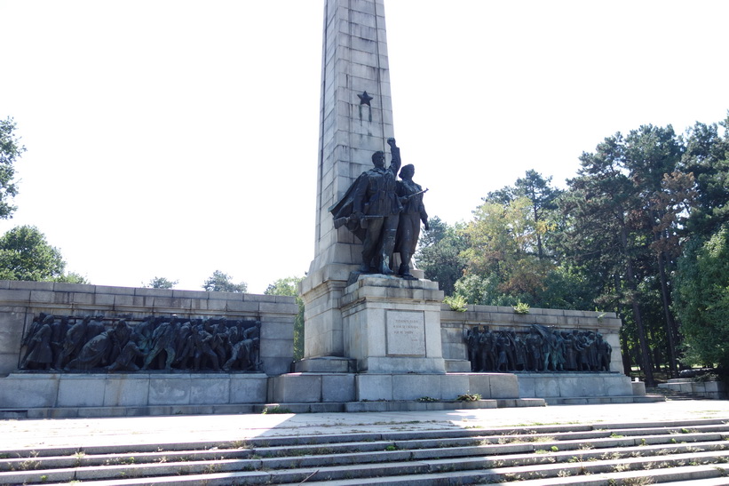 Soviet War Memorial Monument, Borisova Gradina, Sofia.