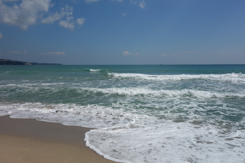 Stranden i centrala Varna.