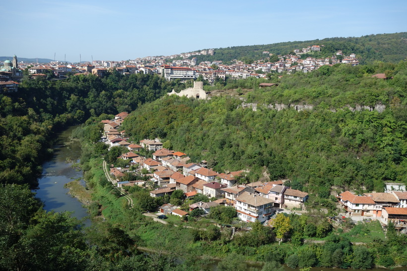 Veliko Tărnovo från Tsarevets Fortress.