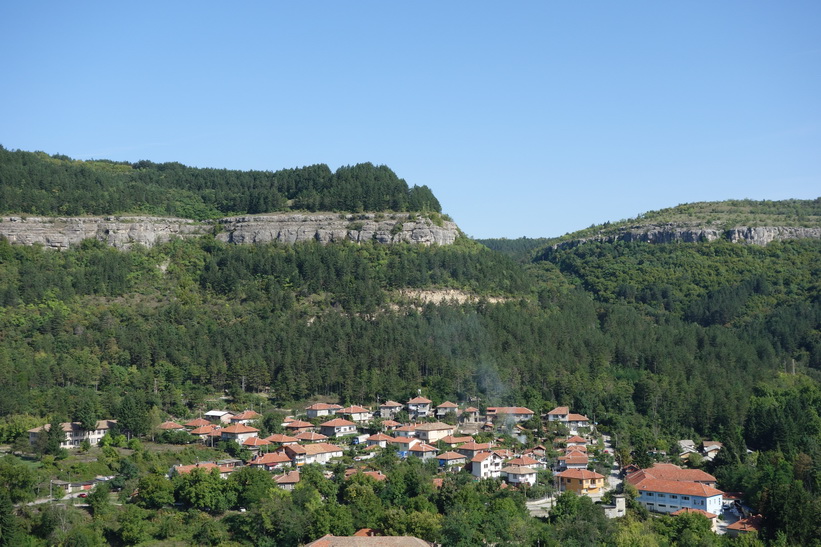 Veliko Tărnovo från Tsarevets Fortress.