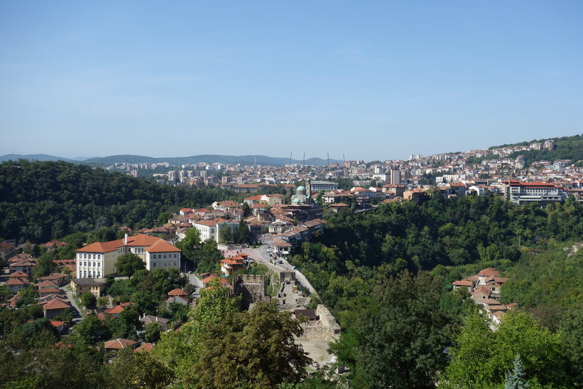 Veliko Tărnovo från Tsarevets Fortress.