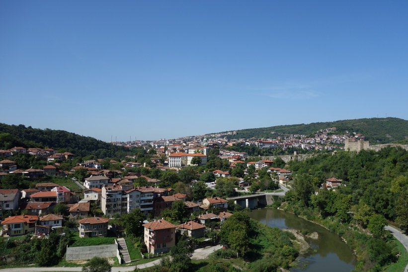Veliko Tărnovo från Tsarevets Fortress.
