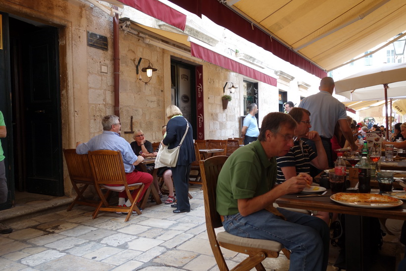 Lunch i gamla staden, Dubrovnik.
