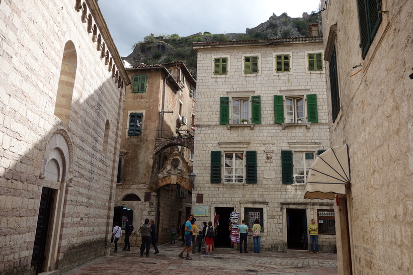 Gamla staden i Kotor.