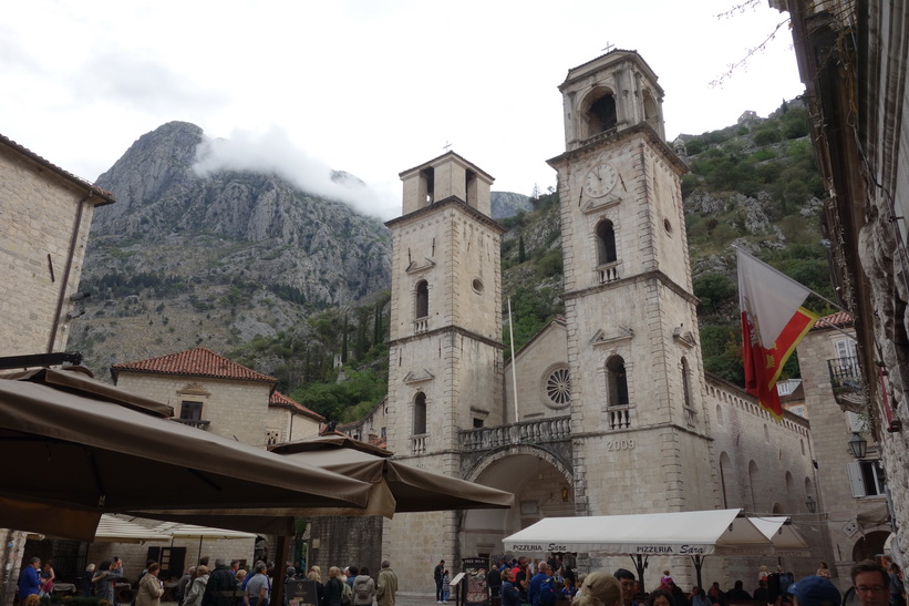 Gamla staden i Kotor.